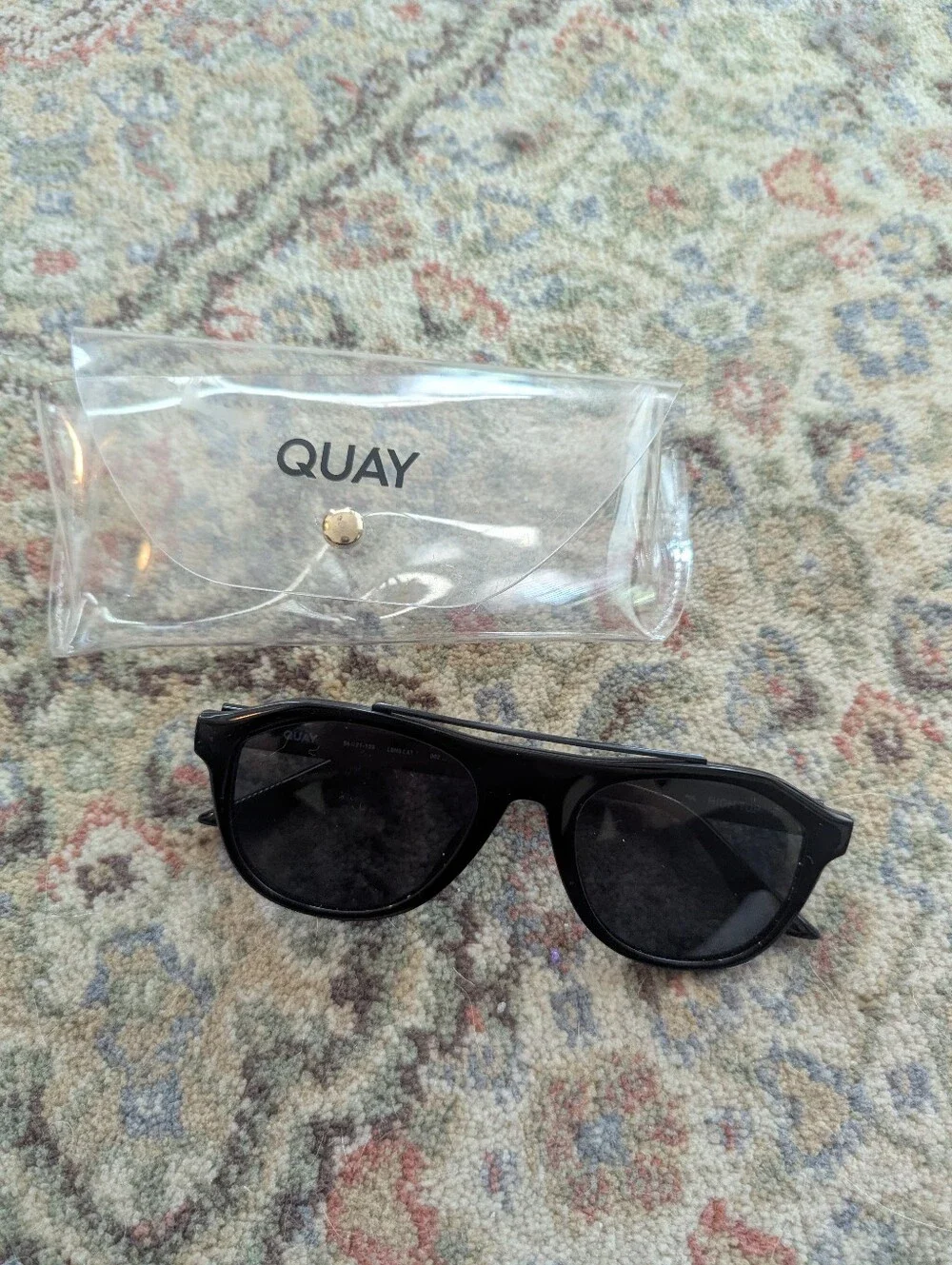 Quay Men's High Top Polarized Aviator Sunglasses